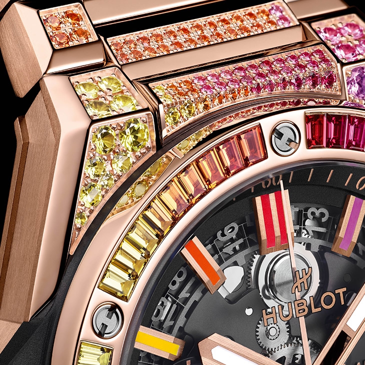 HUBLOT - BIG BANG - 451.OX.1180.OX.3999 - 一種顏色不夠?HUBLOT給大咖藏家們爆炸性視覺的彩虹豪錶
