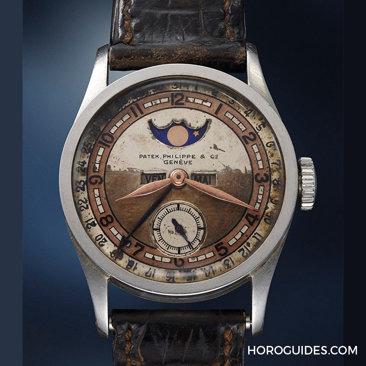 PATEK PHILIPPE - CALATRAVA - 6119R-001 - 清朝末代皇帝溥儀的百達翡麗ref.96,即將現身Phillips富藝斯拍賣