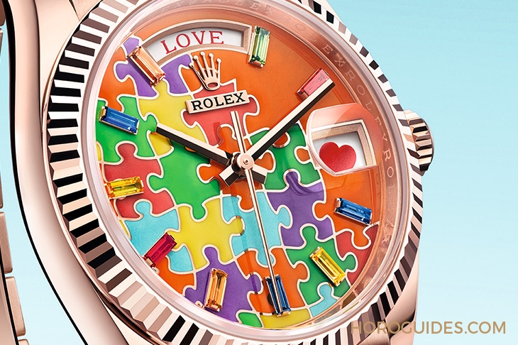 ROLEX - Why so serious? 勞力士新款Day-Date「emoji」拼圖錶盤有話要說