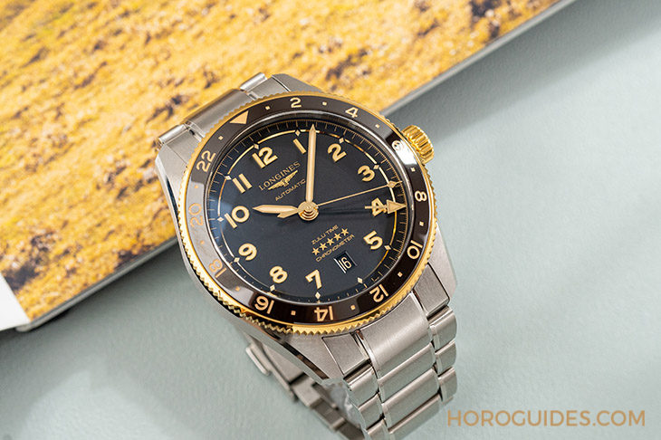 LONGINES - 為此地與彼時,都鍍上Golden Hour:浪琴表Spirit Zulu Time,新增18K黃金細節
