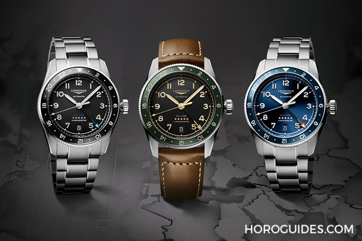 LONGINES - 為此地與彼時,都鍍上Golden Hour:浪琴表Spirit Zulu Time,新增18K黃金細節