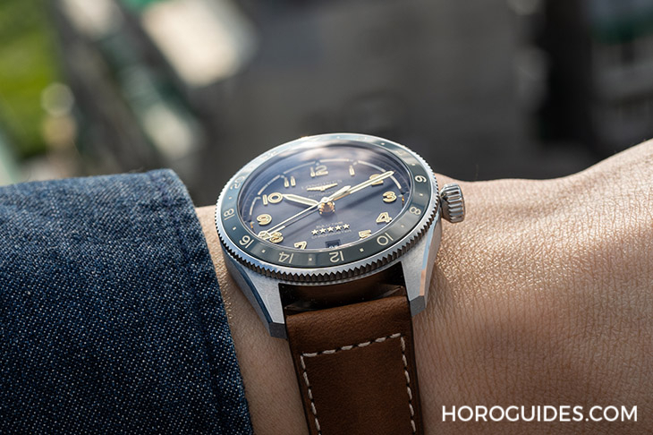 LONGINES - 為此地與彼時,都鍍上Golden Hour:浪琴表Spirit Zulu Time,新增18K黃金細節
