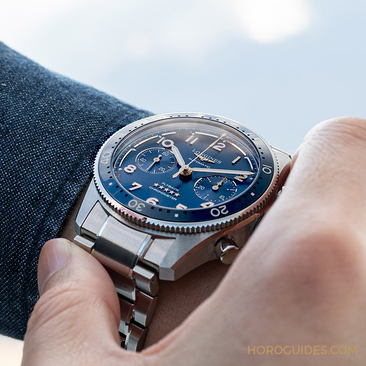 LONGINES - SPIRIT - L3.821.4.93.6 - 它的復古,是為了將歷史帶向未來:浪琴表先行者系列Spirit Flyback