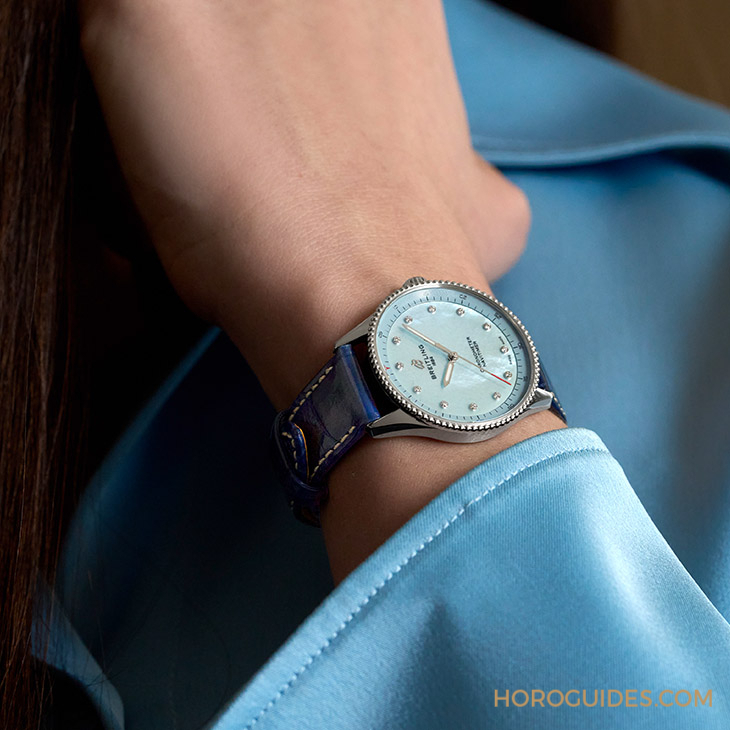 BREITLING - NAVITIMER - A77320171C1P1 - 如果女錶有溫柔之外的姿態:百年靈BREITLING Navitimer推出36以及32mm小錶徑