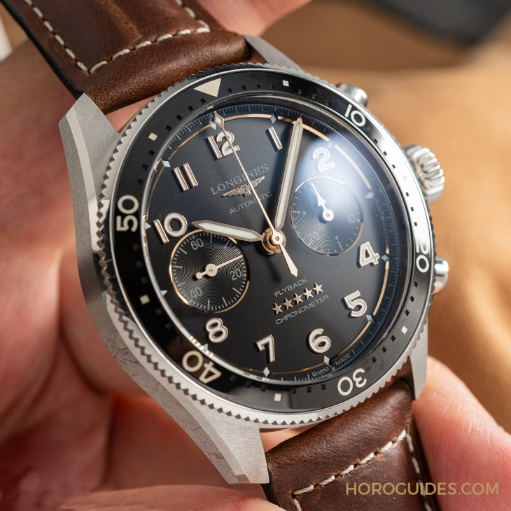 LONGINES - SPIRIT - L3.821.4.93.6 - 它的復古,是為了將歷史帶向未來:浪琴表先行者系列Spirit Flyback