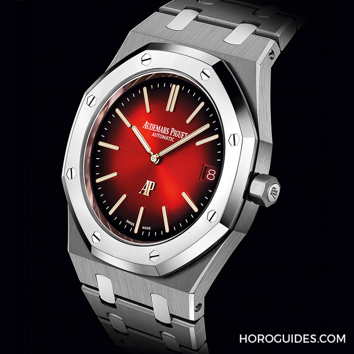 AUDEMARS PIGUET - ROYAL OAK - 16202XT.OO.1240XT.01 - AP愛彼推出煙燻酒紅面Royal Oak 16202XT,9月多款新錶發佈