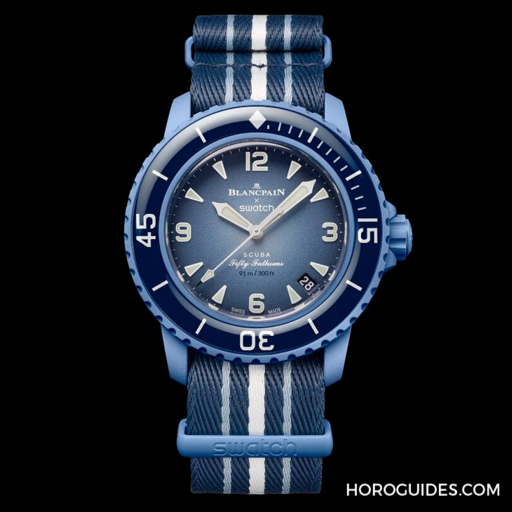 SWATCH - Blancpain X Swatch - SO35N100 - BLANCPAIN x SWATCH五款聯名錶公開，這兩支最應該買！