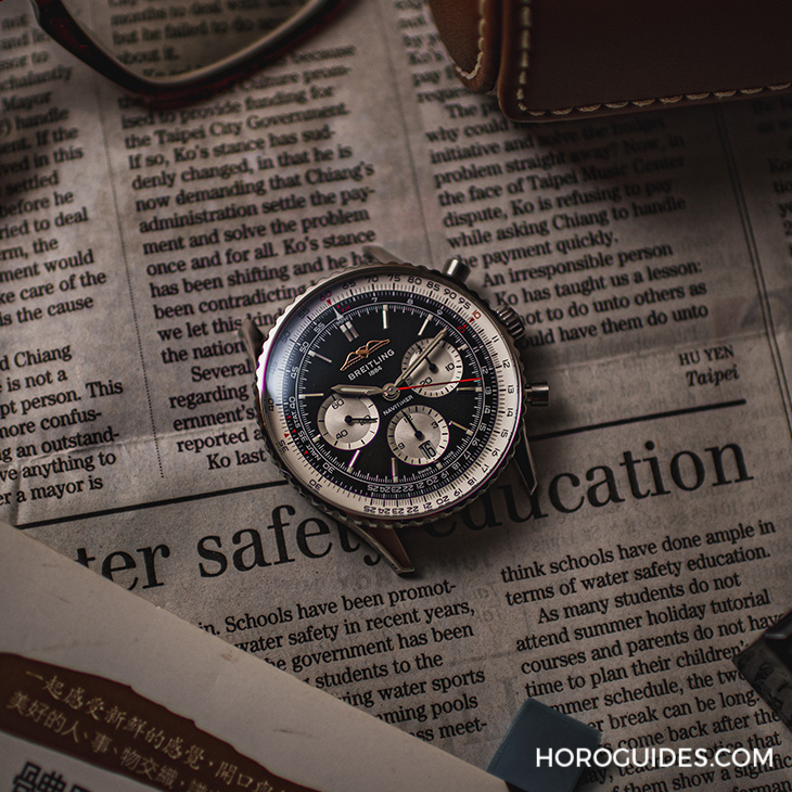 BREITLING - NAVITIMER - AB0127211B1X1 - IG影響力人物：陳敬昇Frank的風格錶款