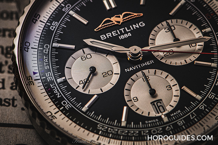 BREITLING - NAVITIMER - AB0127211B1X1 - IG影響力人物:陳敬昇Frank的風格錶款