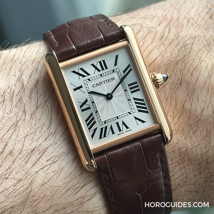 CARTIER - TANK - WGTA0011 - IG影響力人物:Nic James的風格錶款
