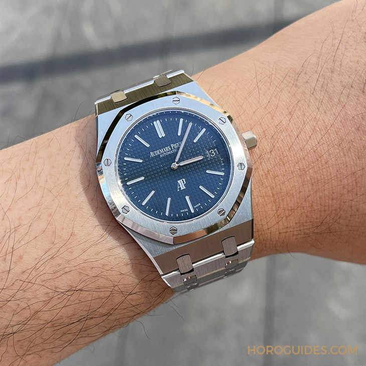AUDEMARS PIGUET - ROYAL OAK - 15202ST.OO.1240ST.01 - IG影響力人物:Rich的風格錶款