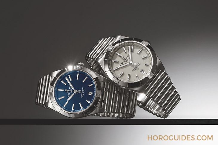 BREITLING - CHRONOMAT - K103801A1L1K1 - 百年靈第一款黃金腕錶,獻給「女士優先」Chronomat 36維多利亞.貝克漢限量版