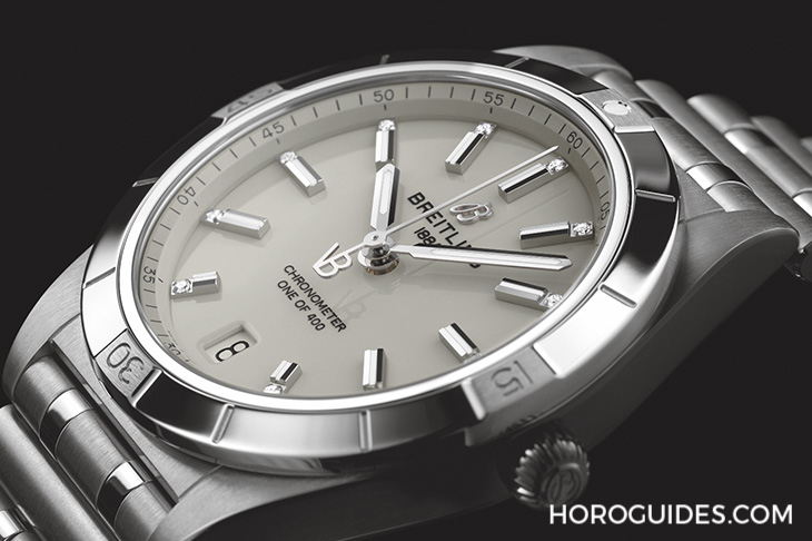 BREITLING - CHRONOMAT - K103801A1L1K1 - 百年靈第一款黃金腕錶,獻給「女士優先」Chronomat 36維多利亞.貝克漢限量版