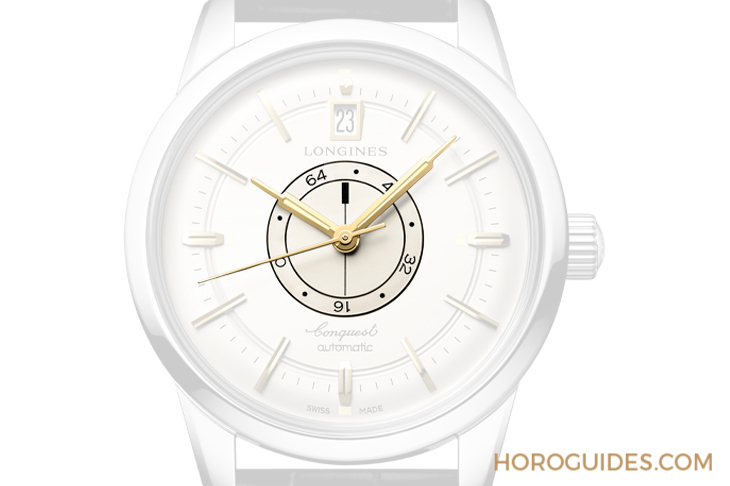 LONGINES - CONQUEST - L1.648.4.78.2 - 現代唯一的雙盤動力,浪琴無雙的互動思維|Conquest Heritage中央動力儲存腕錶