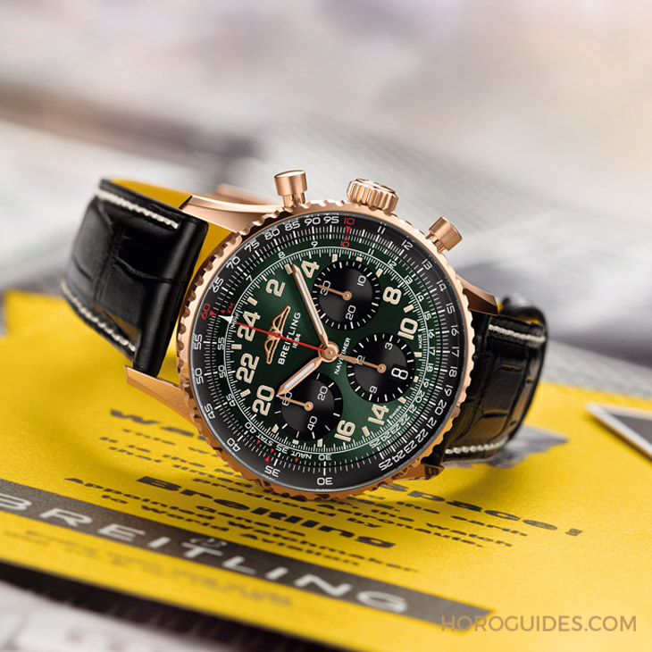 BREITLING - NAVITIMER - A32310171C1P1 - 既是豪邁飛官,也是鄰家英雄|BREITLING百年靈Navitimer 41mm改款新功能