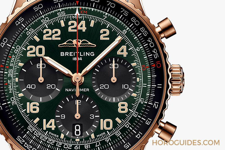 BREITLING - NAVITIMER - A32310171C1P1 - 既是豪邁飛官,也是鄰家英雄|BREITLING百年靈Navitimer 41mm改款新功能
