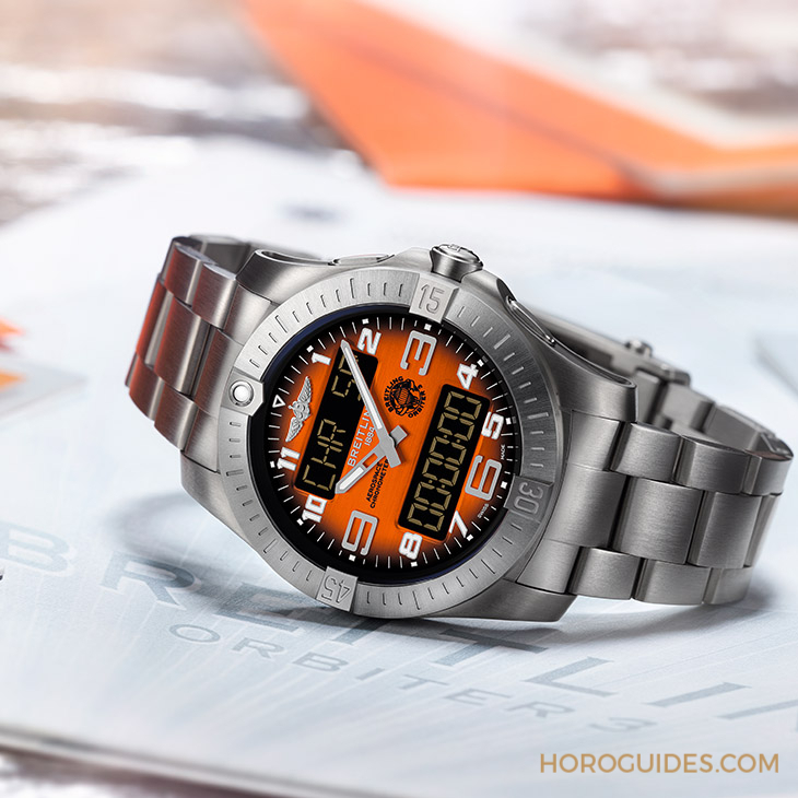 BREITLING - PROFESSIONAL - EB70101A1O1E1 - 讓收藏腕錶,成為收藏飛行夢想的一部份:百年靈BREITLING航天多功能熱氣球B70腕錶