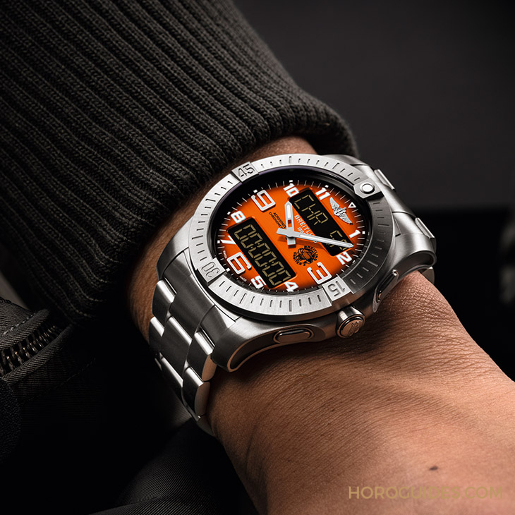 BREITLING - PROFESSIONAL - EB70101A1O1E1 - 讓收藏腕錶,成為收藏飛行夢想的一部份:百年靈BREITLING航天多功能熱氣球B70腕錶