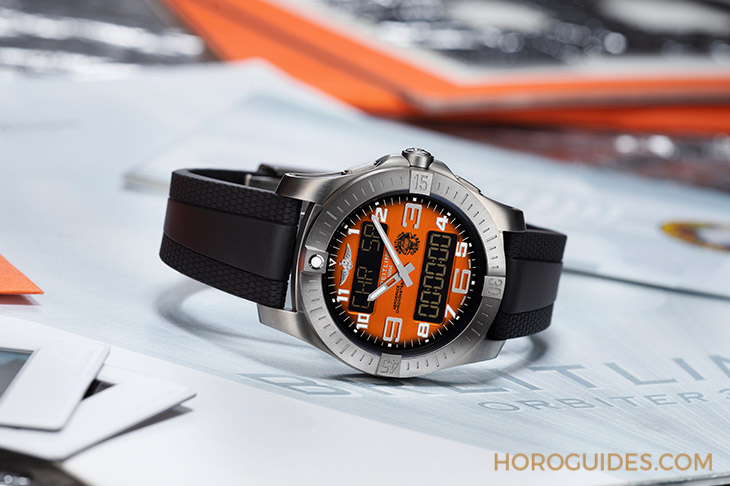 BREITLING - PROFESSIONAL - EB70101A1O1E1 - 讓收藏腕錶,成為收藏飛行夢想的一部份:百年靈BREITLING航天多功能熱氣球B70腕錶