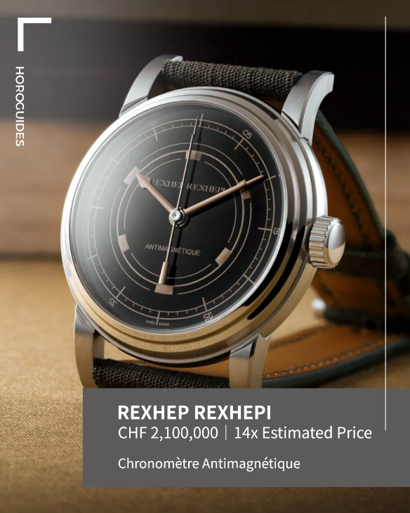 PATEK PHILIPPE - GRAND COMPLICATIONS - 6301P-001 - 第十屆Only Watch慈善拍賣成交價Top 10,百達翡麗貢獻逾半、Rexhepi制霸獨立製錶