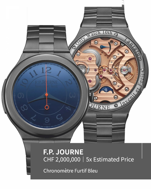 PATEK PHILIPPE - GRAND COMPLICATIONS - 6301P-001 - 第十屆Only Watch慈善拍賣成交價Top 10,百達翡麗貢獻逾半、Rexhepi制霸獨立製錶