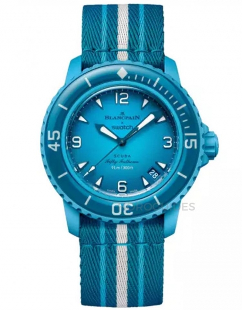 SWATCH - Blancpain X Swatch - SO35L400 -  TOP 100名錶熱搜排行榜：1月重點速報