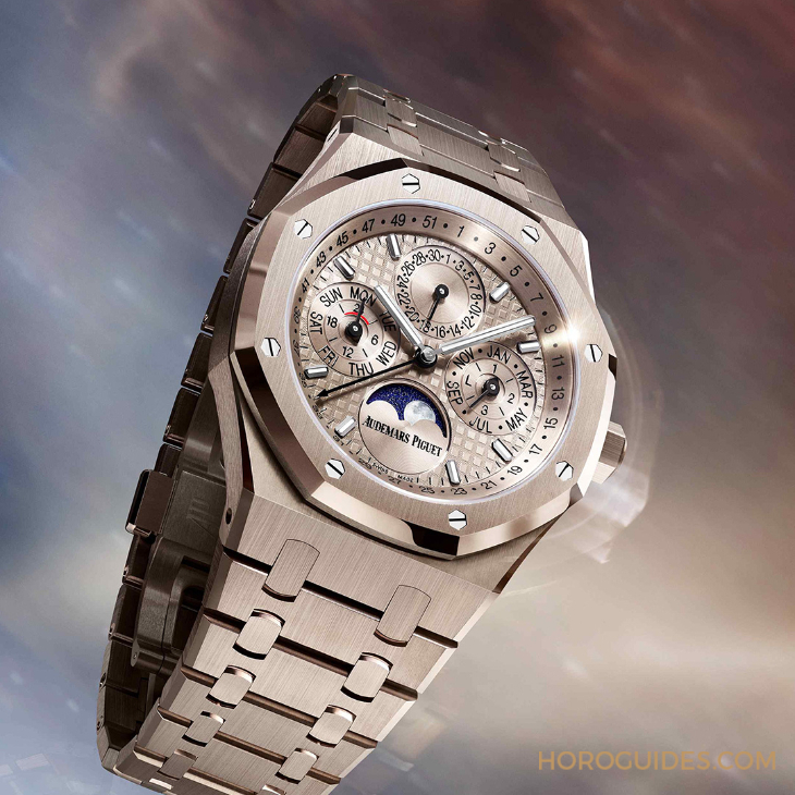 AUDEMARS PIGUET - ROYAL OAK - 26674SG.OO.1320SG.01 - AUDEMARS PIGUET愛彼全新萬年曆機芯,創新all-in-one錶冠重塑佩戴體驗