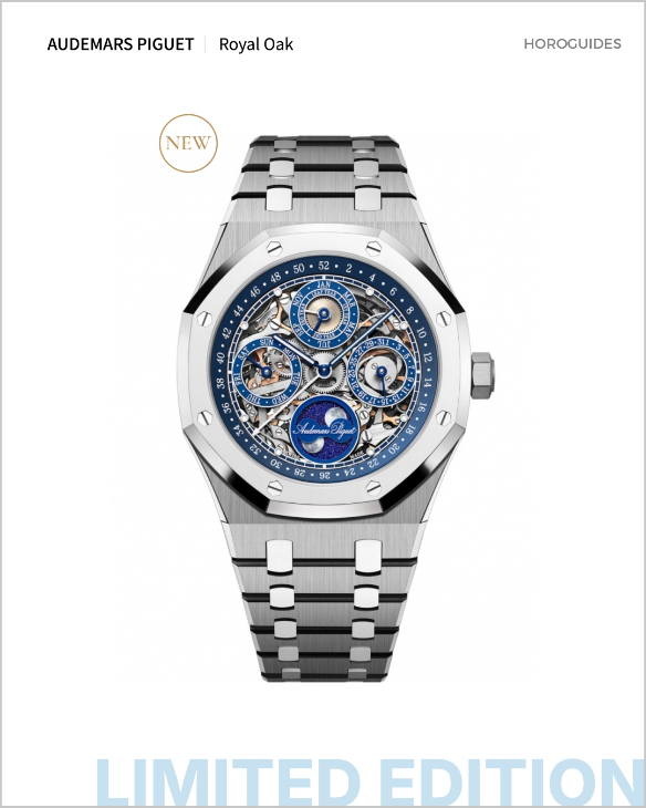 AUDEMARS PIGUET - ROYAL OAK - 26674SG.OO.1320SG.01 - AUDEMARS PIGUET愛彼全新萬年曆機芯,創新all-in-one錶冠重塑佩戴體驗