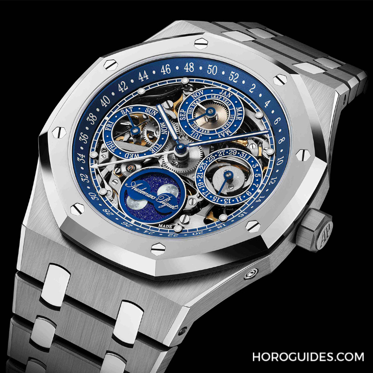 AUDEMARS PIGUET - ROYAL OAK - 26674SG.OO.1320SG.01 - AUDEMARS PIGUET愛彼全新萬年曆機芯,創新all-in-one錶冠重塑佩戴體驗