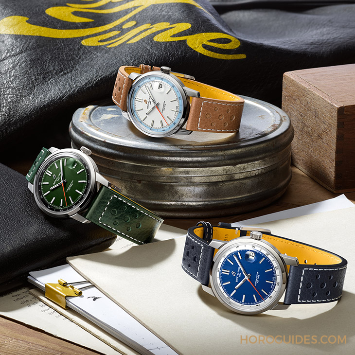 BREITLING - TOP TIME - AB3113281A1X1 - 與Top Time一起追尋自由:BREITLING百年靈B31全新三針腕錶與自製機芯