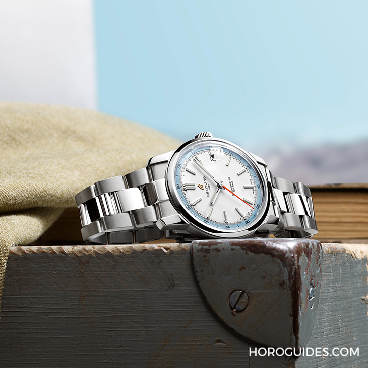 BREITLING - TOP TIME - AB3113281A1X1 - 與Top Time一起追尋自由:BREITLING百年靈B31全新三針腕錶與自製機芯