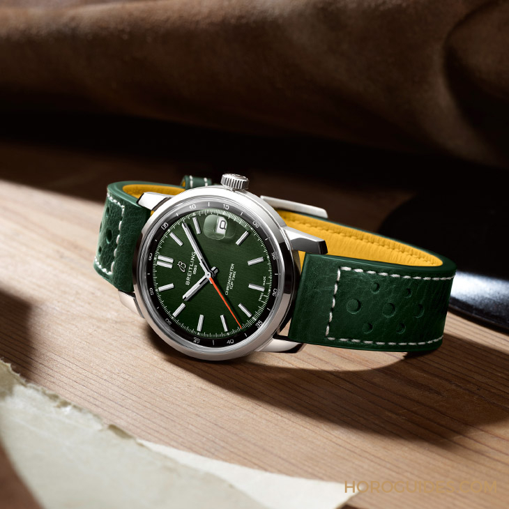 BREITLING - TOP TIME - AB3113281A1X1 - 與Top Time一起追尋自由:BREITLING百年靈B31全新三針腕錶與自製機芯