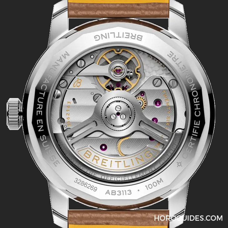 BREITLING - TOP TIME - AB3113281A1X1 - 與Top Time一起追尋自由:BREITLING百年靈B31全新三針腕錶與自製機芯