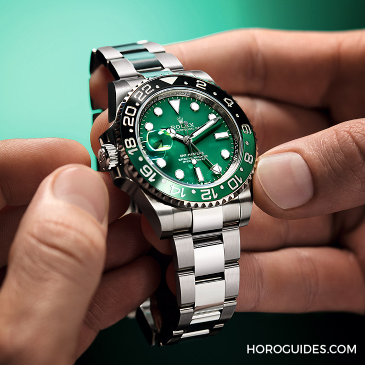 ROLEX - GMT-MASTER II - 126729VTNR-0001 - 綠色果然是ROLEX的特別色:GMT-Master II左冠綠黑圈推出勞力士首款陶瓷錶面126729VTNR