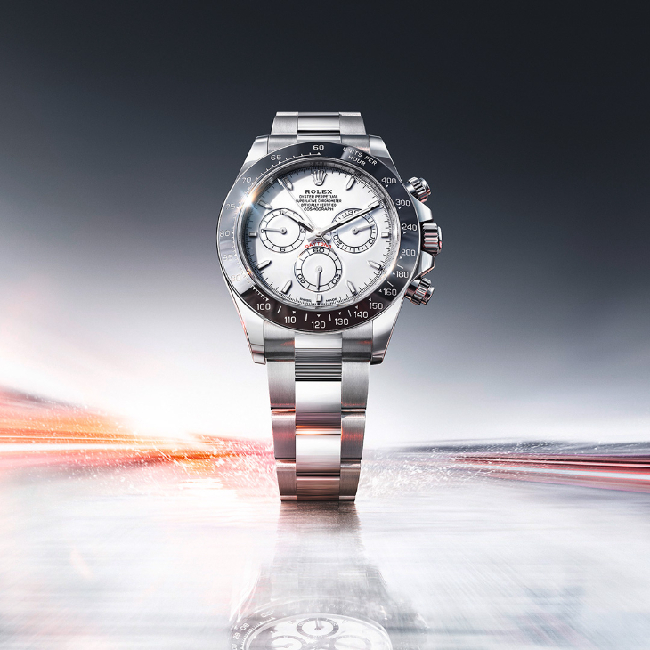 ROLEX - COSMOGRAPH DAYTONA - 126502LN-0001 - 尋常的勞力士不鏽鋼Daytona 126502LN,卻是極為反常的灰色陶瓷圈琺瑯面