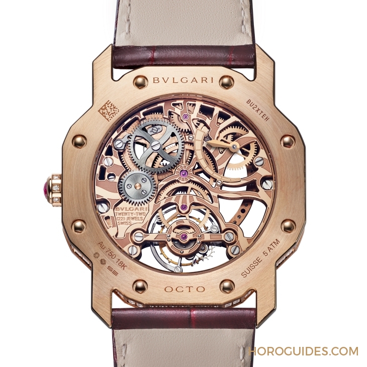 BVLGARI - OCTO - 103748 - 八角之中見飛輪|BVLGARI Octo Roma系列四款陀飛輪新錶