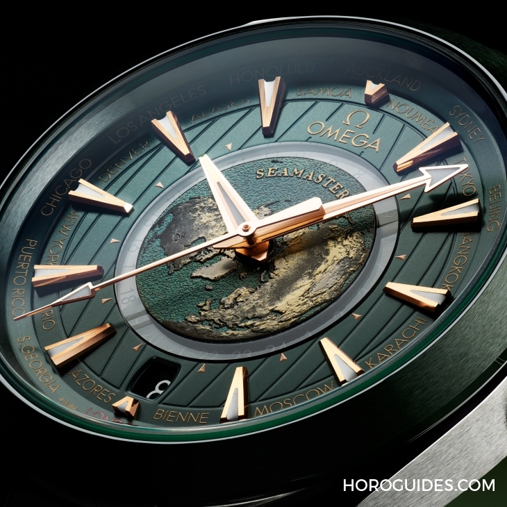 OMEGA - SEAMASTER - 220.92.43.22.99.001 - 世界時間材質配色雙進化|OMEGA Seamaster Aqua Terra Worldtimer