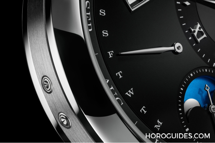 A. LANGE & SÖHNE - LANGE 1 - 345.036 - 純粹萬年曆披上鉑金黑面新裝| A. LANGE & SÖHNE Lange 1 Perpetual Calendar