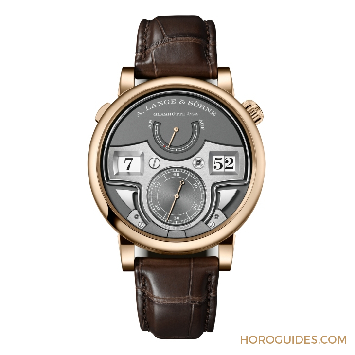 A. LANGE & SÖHNE - ZEITWERK - 147.050 - 溫暖蜜金限量登場|朗格Zeitwerk Minute Repeater 18K蜂蜜金版