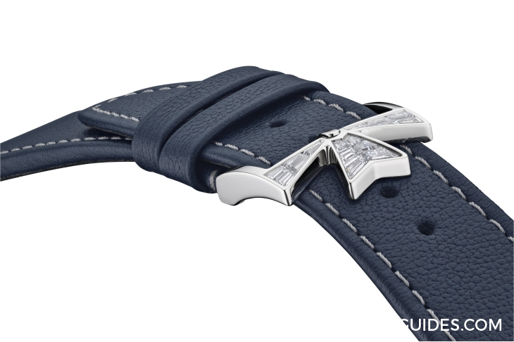 VACHERON CONSTANTIN - OVERSEAS - 6007V/210G-B955 - 白金、梯鑽、藍面與陀飛輪的美妙邂逅|VACHERON CONSTANTIN Overseas系列陀飛輪高級珠寶腕錶