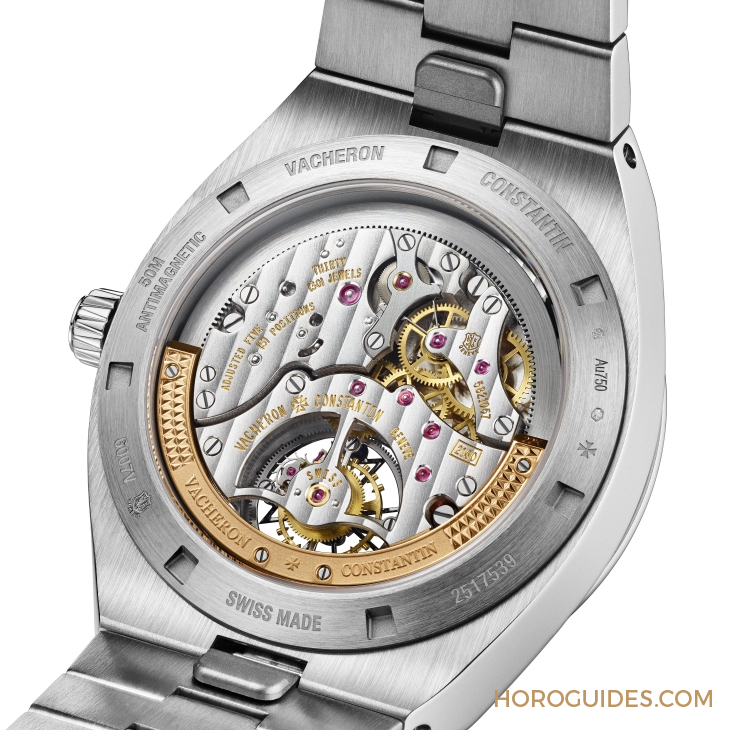 VACHERON CONSTANTIN - OVERSEAS - 6007V/210G-B955 - 白金、梯鑽、藍面與陀飛輪的美妙邂逅|VACHERON CONSTANTIN Overseas系列陀飛輪高級珠寶腕錶