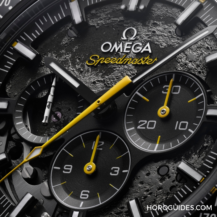 OMEGA - SPEEDMASTER - 310.92.44.50.01.001 - 月球暗面翻新、加裝火箭指針|OMEGA新款Speedmaster Dark Side of the Moon登場