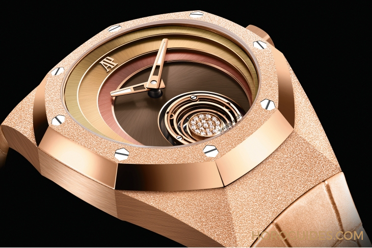 AUDEMARS PIGUET - ROYAL OAK CONCEPT - 26630OR.GG.D626CR.01 - 愛彼攜手高訂設計師閃耀亮相時裝周 | Royal Oak Concept飛行陀飛輪「Tamara Ralph」限量版