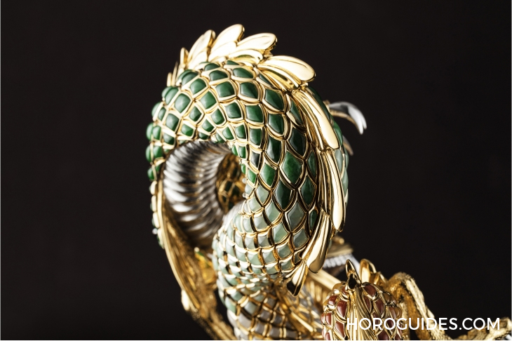 PARMIGIANI FLEURIER - 祥龍戲珠，傑作再現｜PARMIGIANI FLEURIER精心修復Tempus Fugit自動座鐘