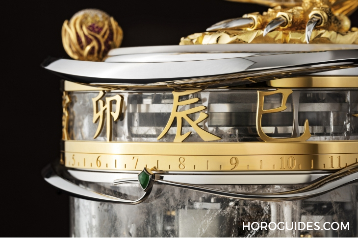 PARMIGIANI FLEURIER - 祥龍戲珠，傑作再現｜PARMIGIANI FLEURIER精心修復Tempus Fugit自動座鐘