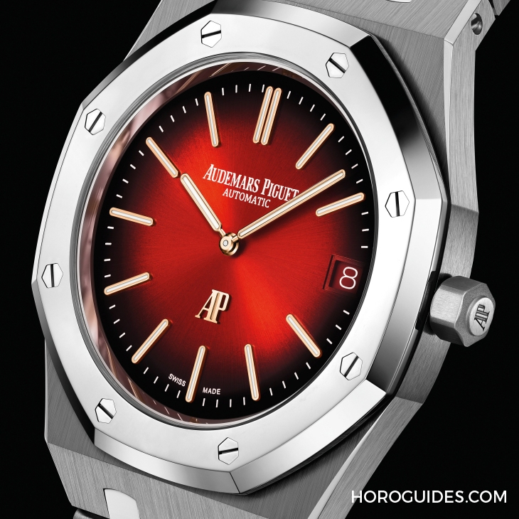 AUDEMARS PIGUET - ROYAL OAK - 16202XT.OO.1240XT.01 - 紅紅火火過新年 | 紅色錶盤腕錶10選