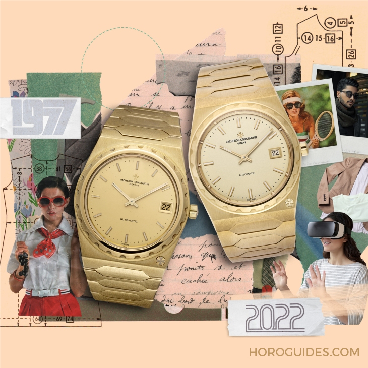 VACHERON CONSTANTIN - HISTORIQUES - 4200H/222J-B935 - 閃亮黃金、復刻經典的Sporty Chic！頂級優雅運動全金錶二選