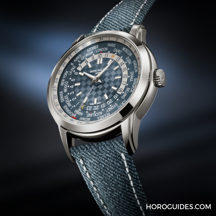 PATEK PHILIPPE - GRAND COMPLICATIONS - 5330G-001 - 首創日期顯示與當地時間同步，新一代世界時間腕錶｜PATEK PHILIPPE Ref. 5330G-001藍灰面