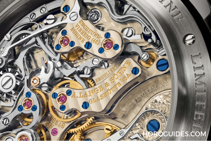 A. LANGE & SÖHNE - SAXONIA - 405.028 - 換裝18K白金配藍面,歡慶問世25周年|朗格Datograph Up/Down全新限量版