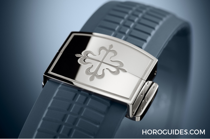 PATEK PHILIPPE - NAUTILUS - 5980/60G-001 - 乳光藍灰面活力風，複雜功能運動錶齊換色｜PATEK PHILIPPE Nautilus、Aquanaut新款